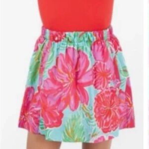 EUC Lilly Pulitzer Floral Skirt Size Small